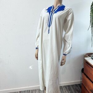 Vintage dress embroidery